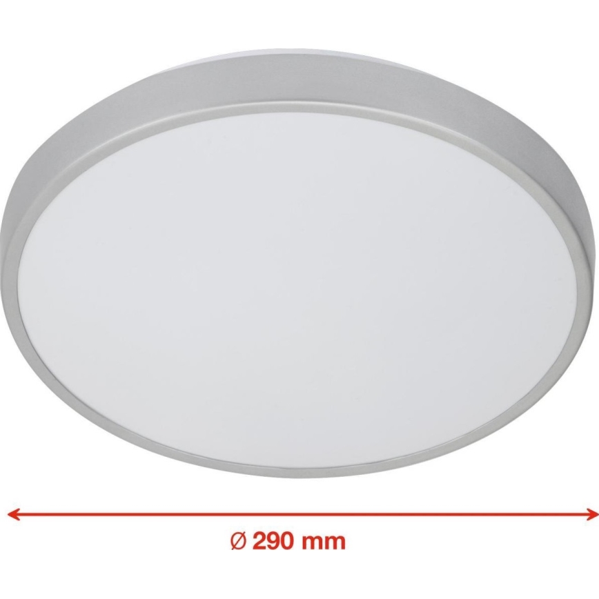 Telefunken 601604TF - LED Плафон за баня със сензор LED/12W/230V IP44 Ø 29 см