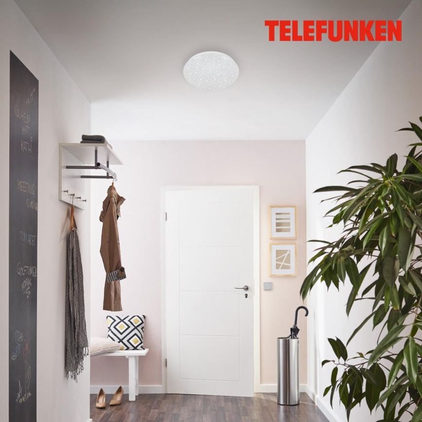 Telefunken 601706TF - LED Плафон със сензор LED/12W/230V Ø 27 см