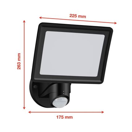 Telefunken - LED прожектор със сензор LED/20W/230V