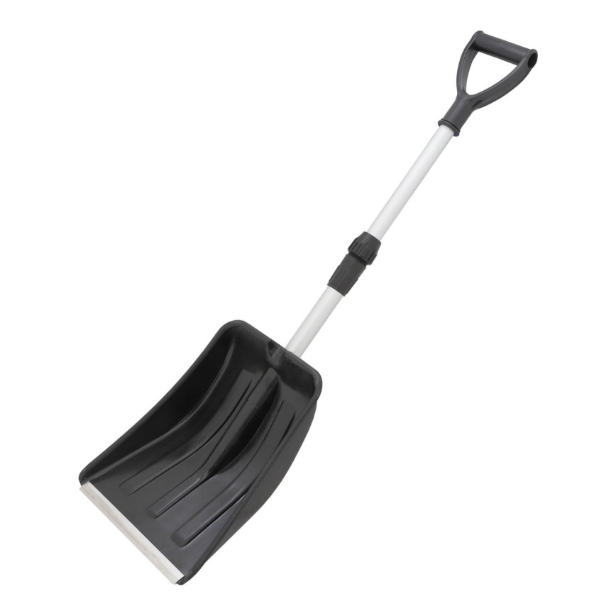 Телескопична лопата за сняг черна/сива