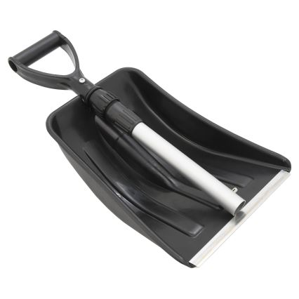 Телескопична лопата за сняг черна/сива