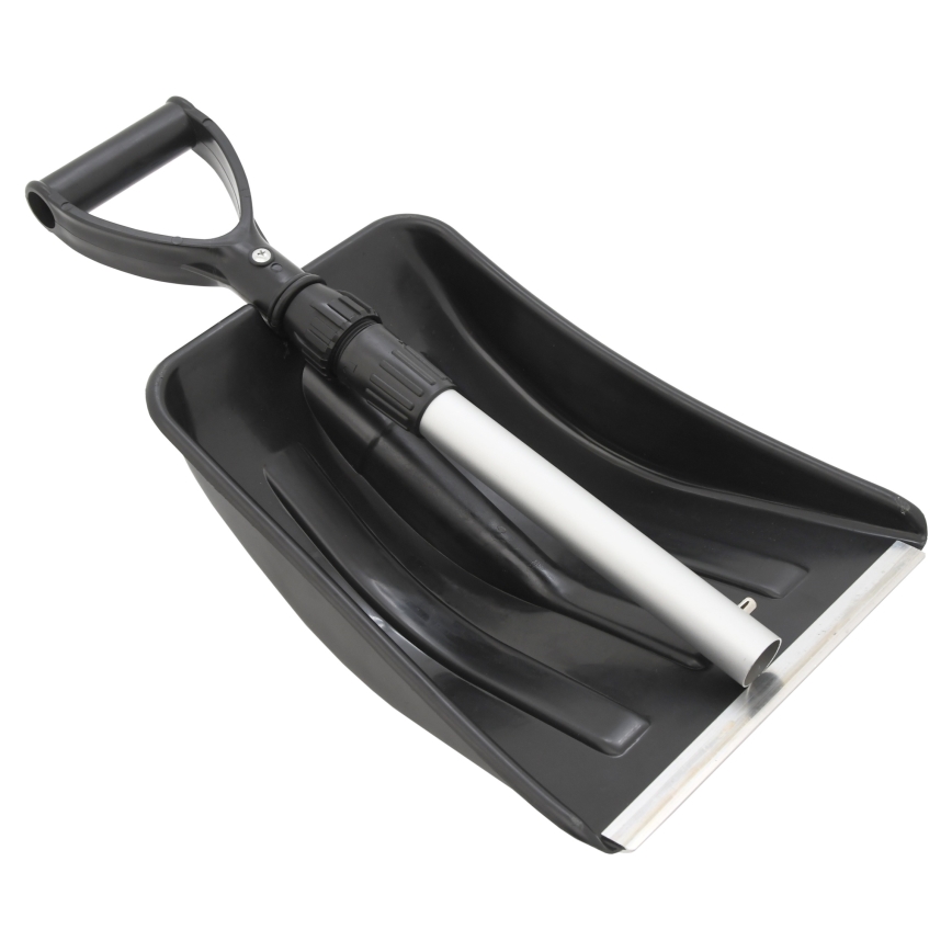 Телескопична лопата за сняг черна/сива