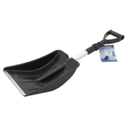 Телескопична лопата за сняг черна/сива
