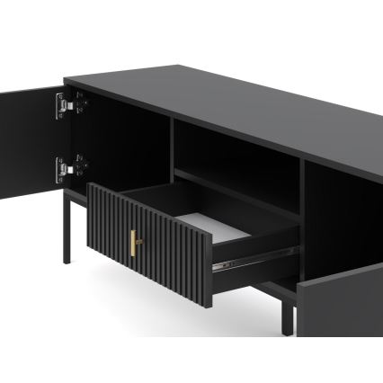 Телевизионен шкаф SUE, черен