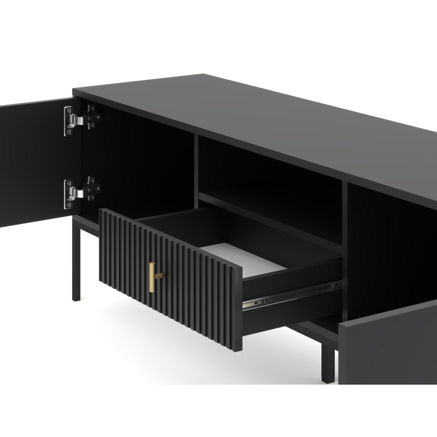 Телевизионен шкаф SUE, черен