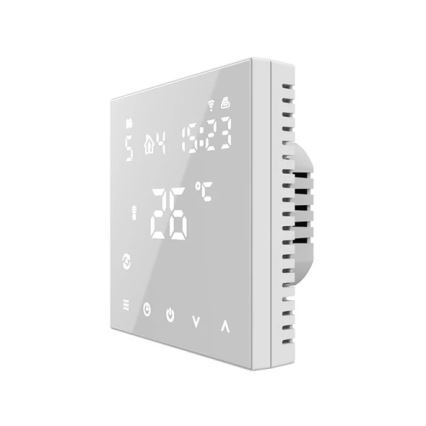 Термостат за вграден монтаж 230V, бял, Wi-Fi Tuya