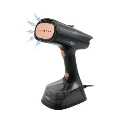 TESLA Electronics AeroGrip - Парна ютия за дрехи 2 в 1 1400W/230V