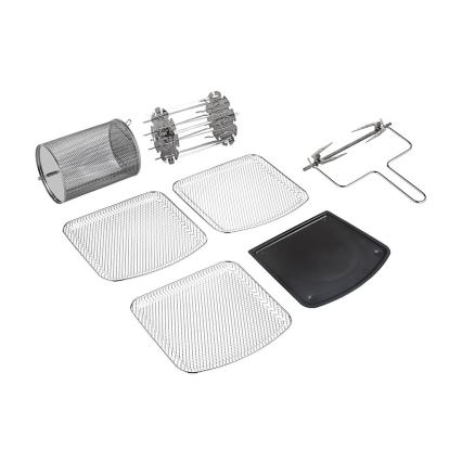 TESLA Electronics AirCook & Grill - Мултифункционален дигитален смарт фритюрник с горещ въздух 12 l 1800W/230V