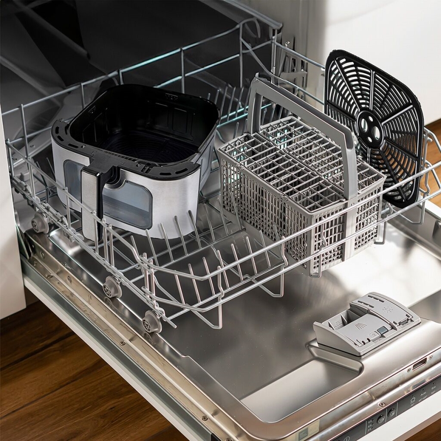 TESLA Electronics AirCook - Интелигентен многофункционален дигитален фритюрник с горещ въздух 9 l 1700W/230V Wi-Fi