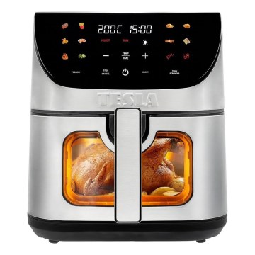 TESLA Electronics AirCook - Интелигентен многофункционален дигитален фритюрник с горещ въздух 9 l 1700W/230V Wi-Fi