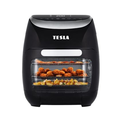 TESLA Electronics AirCook - Многофункционален дигитален фритюрник с горещ въздух 11 l 2000W/230V