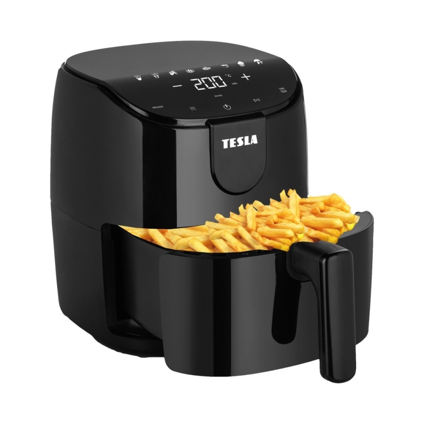 TESLA Electronics AirCook - Многофункционален дигитален фритюрник с горещ въздух 4 l 1500W/230V