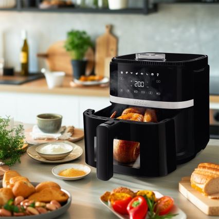 TESLA Electronics AirCook - Многофункционален дигитален фритюрник с горещ въздух 5 l 1500W/230V