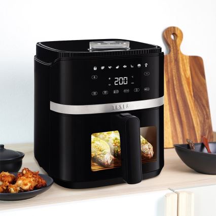 TESLA Electronics AirCook - Многофункционален дигитален фритюрник с горещ въздух 5 l 1500W/230V