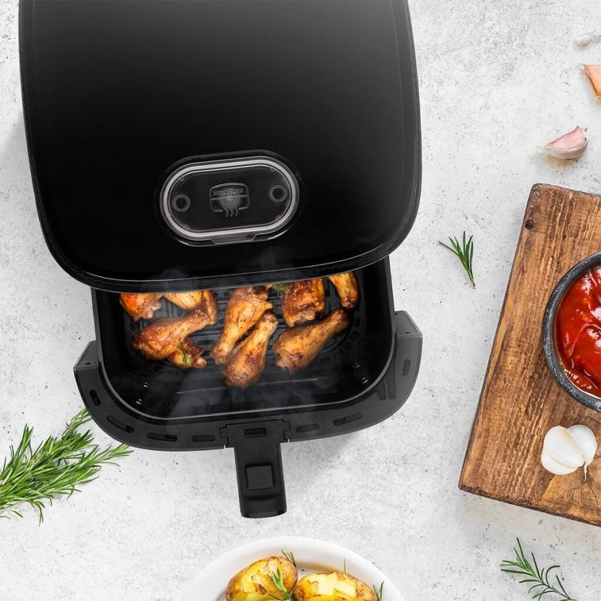 TESLA Electronics AirCook - Многофункционален дигитален фритюрник с горещ въздух 5 l 1500W/230V