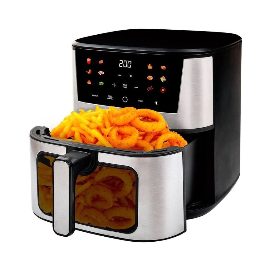 TESLA Electronics AirCook - Многофункционален дигитален фритюрник с горещ въздух 7 l 1600W/230V