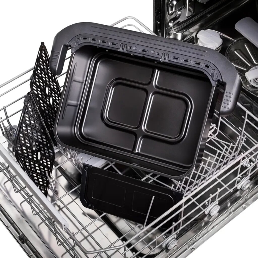 TESLA Electronics AirCook - Многофункционален двоен дигитален фритюрник с горещ въздух 10 l 2400W/230V
