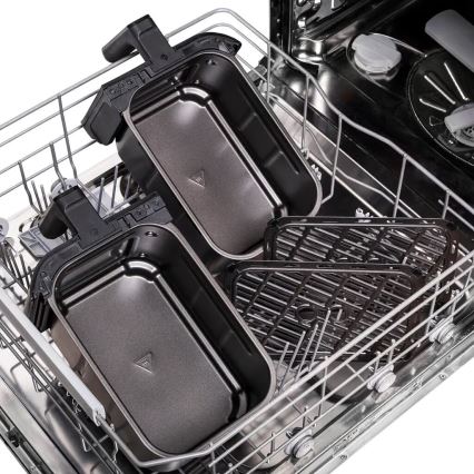 TESLA Electronics AirCook - Многофункционален двоен дигитален фритюрник с горещ въздух 9 l 2400W/230V