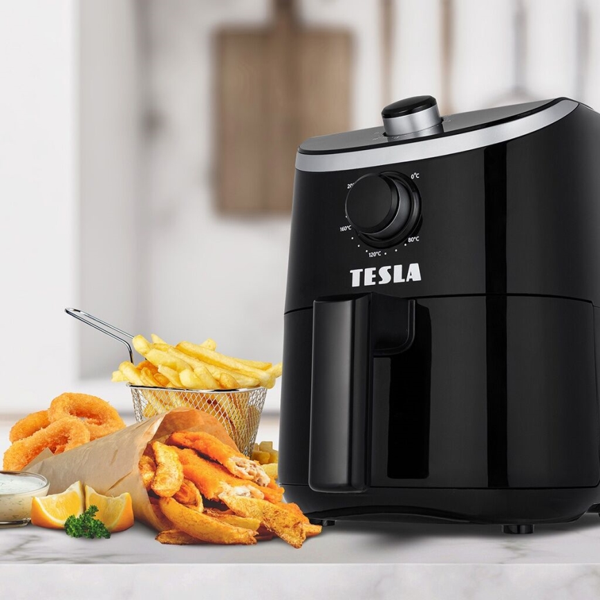 TESLA Electronics AirCook - Многофункционален фритюрник с горещ въздух 2 l 900W/230V
