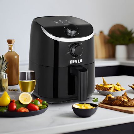 TESLA Electronics AirCook - Многофункционален фритюрник с горещ въздух 2 l 900W/230V
