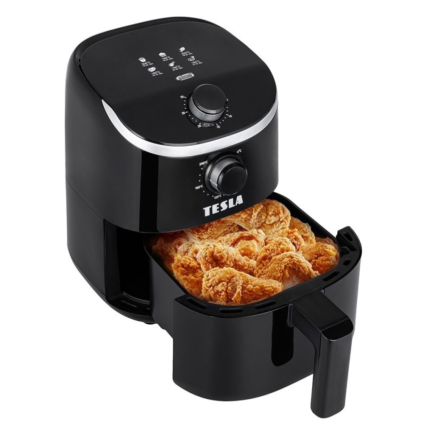 TESLA Electronics AirCook - Многофункционален фритюрник с горещ въздух 2 l 900W/230V