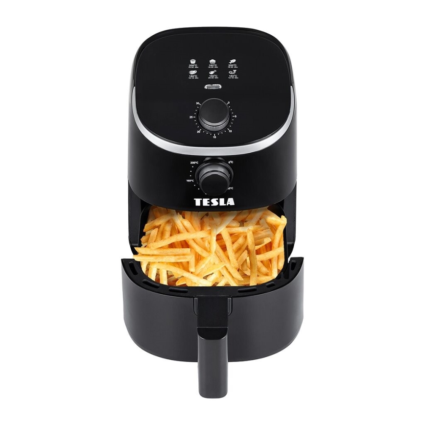 TESLA Electronics AirCook - Многофункционален фритюрник с горещ въздух 2 l 900W/230V
