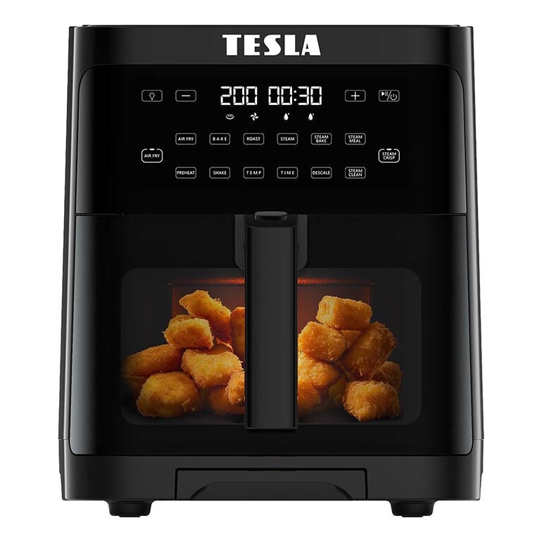 TESLA Electronics AirCook - Многофункционален фритюрник с пара и горещ въздух 5 l 1500W/230V