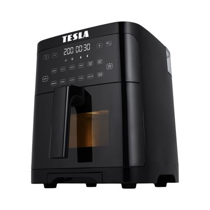TESLA Electronics AirCook - Многофункционален фритюрник с пара и горещ въздух 5 l 1500W/230V