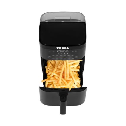 TESLA Electronics AirCook - Многофункционален фритюрник с пара и горещ въздух 5 l 1500W/230V