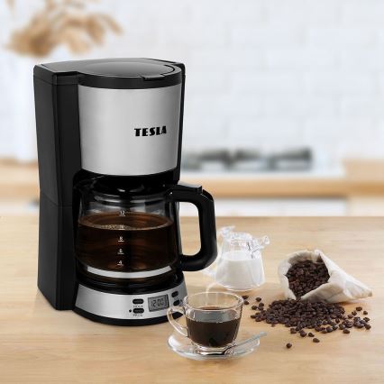 TESLA Electronics CoffeeMaster - Кафемашина с капково напояване 1000W/230V