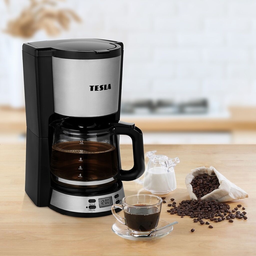 TESLA Electronics CoffeeMaster - Кафемашина с капково напояване 1000W/230V