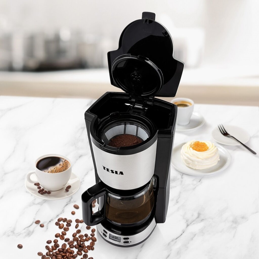 TESLA Electronics CoffeeMaster - Кафемашина с капково напояване 1000W/230V