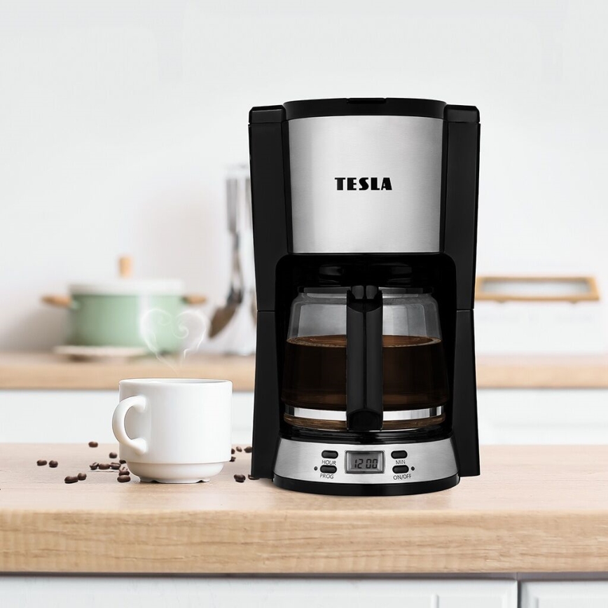 TESLA Electronics CoffeeMaster - Кафемашина с капково напояване 1000W/230V