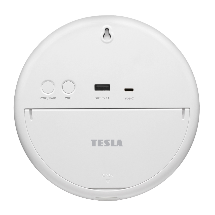 TESLA Electronics Устройство - Умна метеостанция със сензор 400 mAh Wi-Fi Tuya IP44