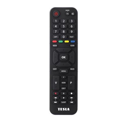 TESLA Electronics - DVB-T2 H.265 (HEVC) приемник с HbbTV, 12V + дистанционно управление