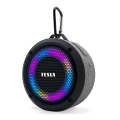 TESLA Electronics - LED RGB Безжичен високоговорител 5W/1200 mAh/3,7V IPX7 сив