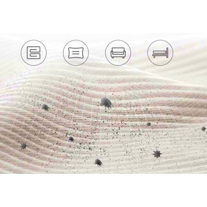 TESLA Electronics LifeStar - Ръчна антибактериална прахосмукачка с UV-C лампа 3в1 550W/230V