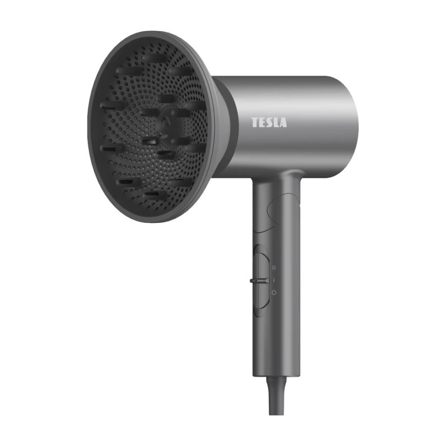 TESLA Electronics MyCare - Сгъваем сешоар 1800W/230V сив