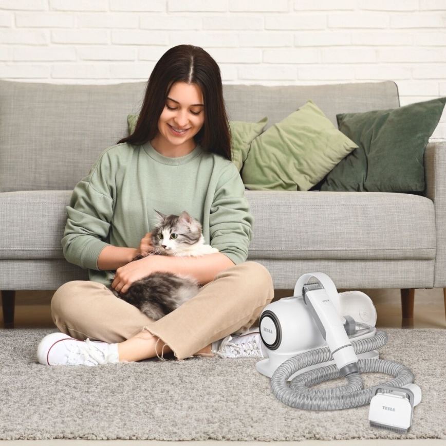 TESLA Electronics PetCare - Комплект за подстригване на домашни любимци 300W/230V