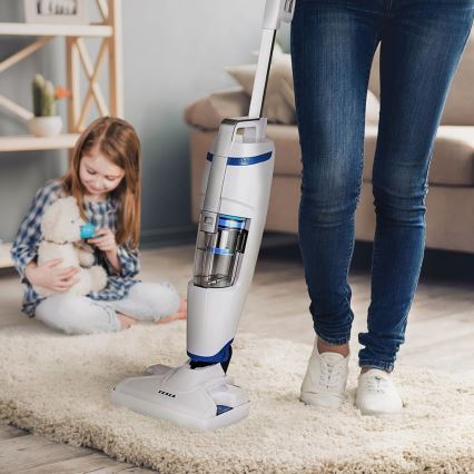 TESLA Electronics PowerStar - Прахосмукачка без торбичка и парен моп 3в1 1600W/230V