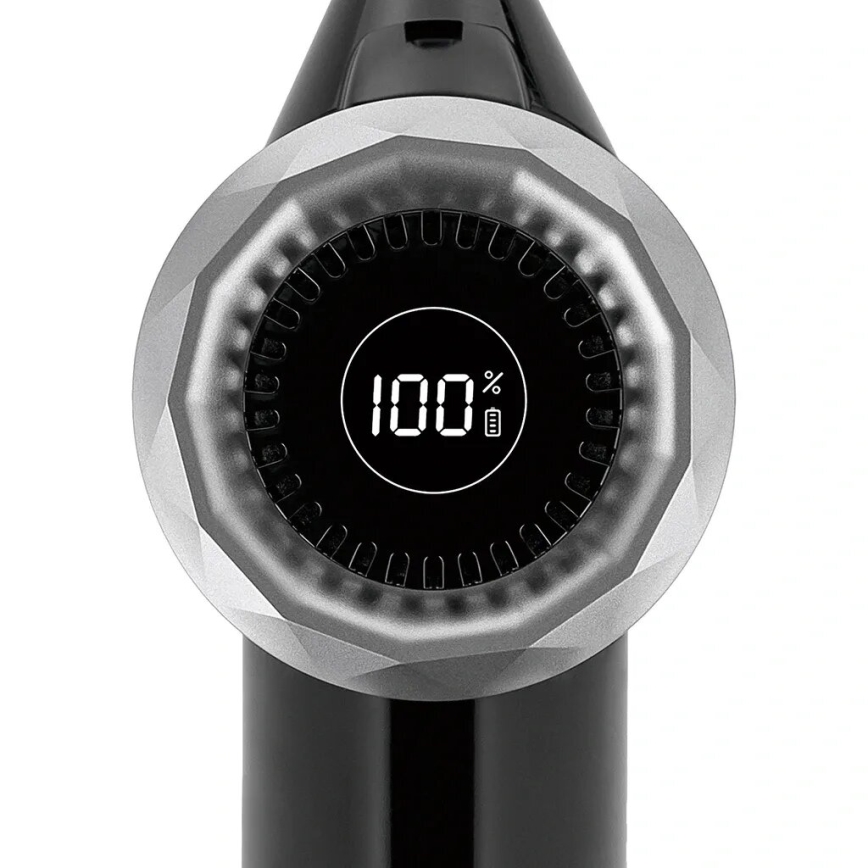 TESLA Electronics PureStar - Гъвкав безжичен прахосмукачка тип пръчка 2в1 150W/2200 mAh черен