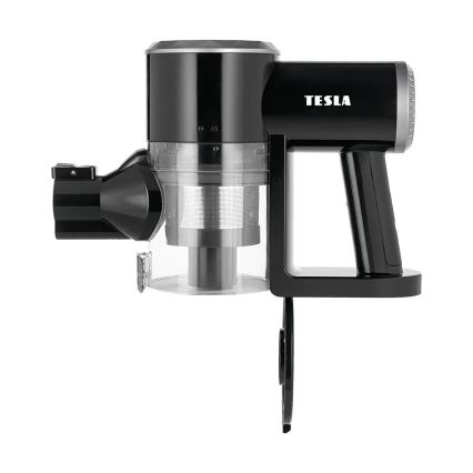 TESLA Electronics PureStar - Гъвкав безжичен прахосмукачка тип пръчка 2в1 150W/2200 mAh черен