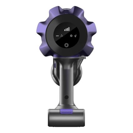 TESLA Electronics PureStar - Гъвкав безжичен прахосмукачка тип пръчка 2в1 250W/2200 mAh сив/лилав