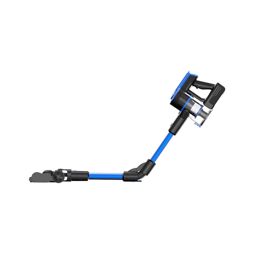 TESLA Electronics PureStar - Гъвкав безжичен прахосмукачка тип пръчка 3 в 1 300W/2200 mAh черно/синьо