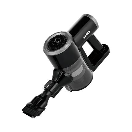 TESLA Electronics PureStar - Гъвкава акумулаторна прахосмукачка с пръчка 2в1 150W/2200 mAh черен