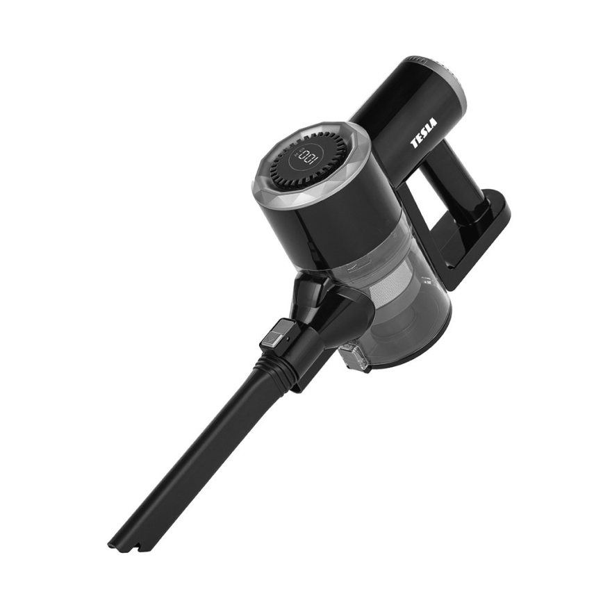 TESLA Electronics PureStar - Ръчна прахосмукачка 2в1 150W/2200 mAh 22,2V черен