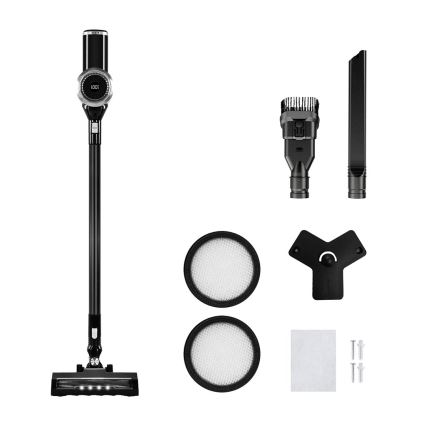 TESLA Electronics PureStar - Ръчна прахосмукачка 2в1 150W/2200 mAh 22,2V черен