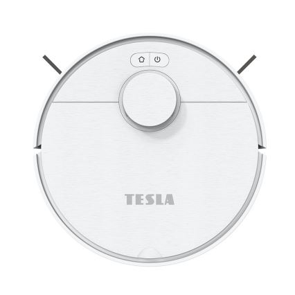 TESLA Electronics RoboStar - Интелигентна прахосмукачка робот 2в1 2550 mAh Wi-Fi бял