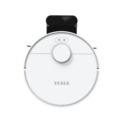 TESLA Electronics RoboStar - Интелигентна прахосмукачка робот 2в1 2550 mAh Wi-Fi бял