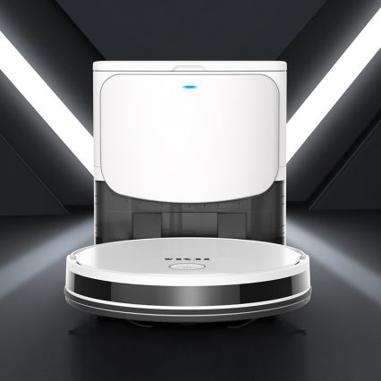TESLA Electronics RoboStar - Интелигентна прахосмукачка робот 2в1 2600 mAh Wi-Fi бял + дистанционно управление